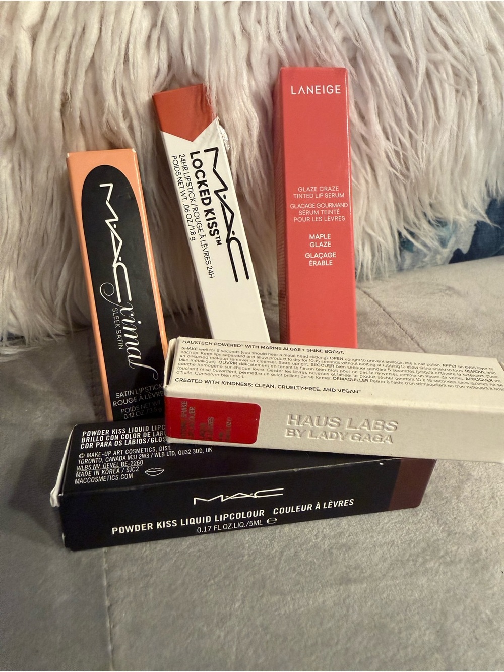 Mac, Haus Labs, LANeige NWT LIP BUNDLE (5)